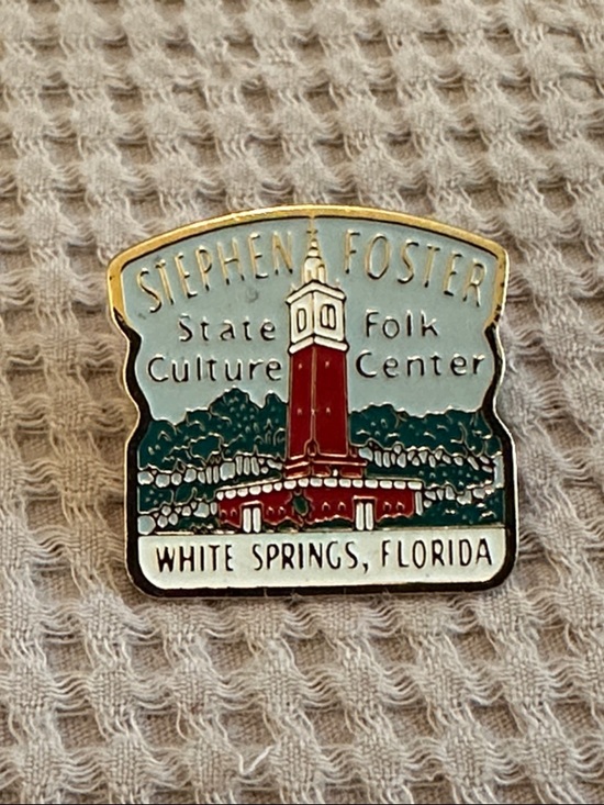 Accessories - Stephen Foster Folk Culture Center State Park in White Springs, Florida Pin